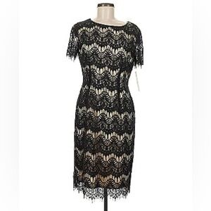 Elegant Black Lace Dress